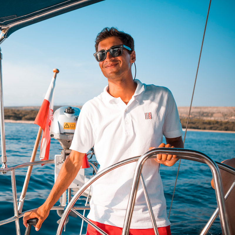 skipper viaggio in barca a vela